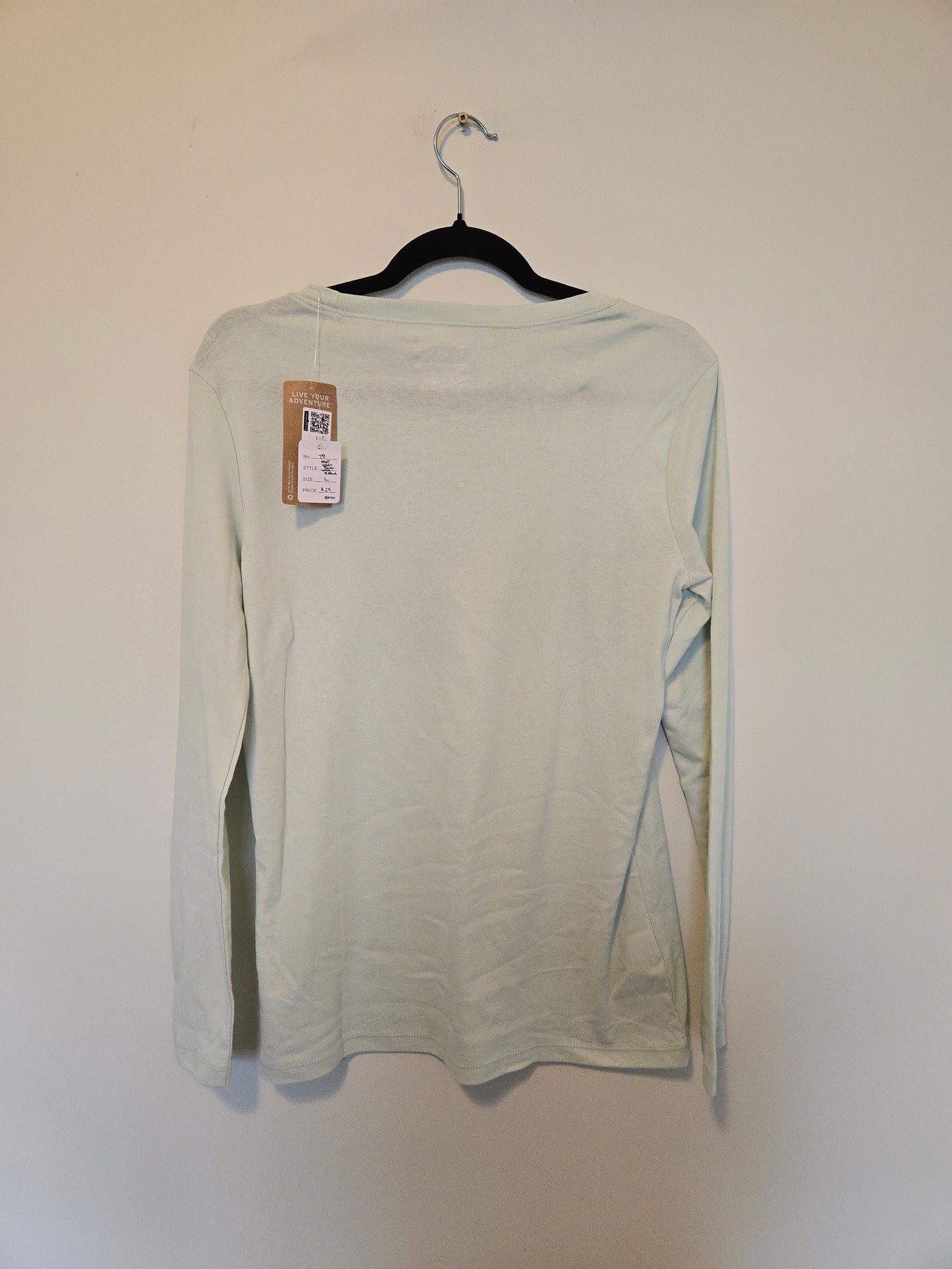 NWT Eddie Bauer Fave Crew Long Sleece - Size Large